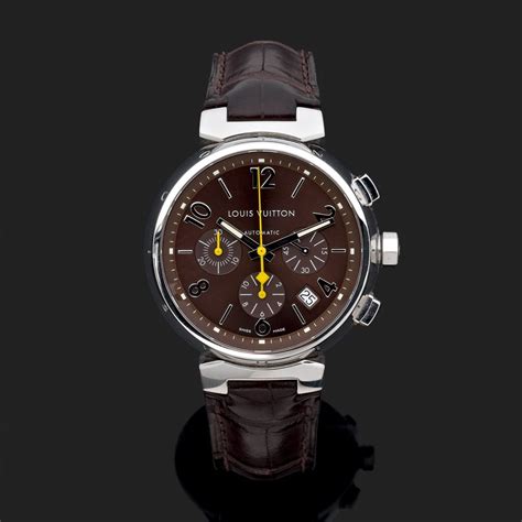 montre louis vuitton tambour chronographe